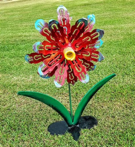 Recycled Metal Yard Art 